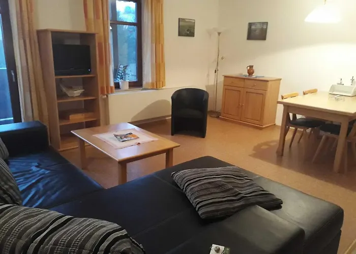 Bauernhofpension Buechsenschuetz Çiftlik konaklama Harbshausen