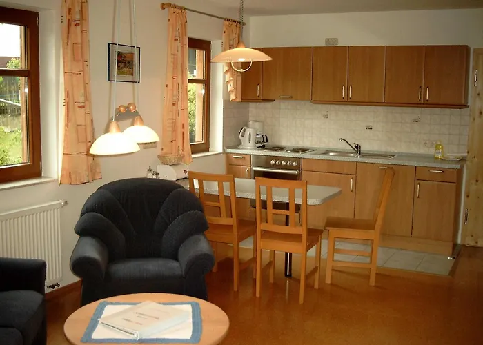 Bauernhofpension Buechsenschuetz Çiftlik konaklama Harbshausen